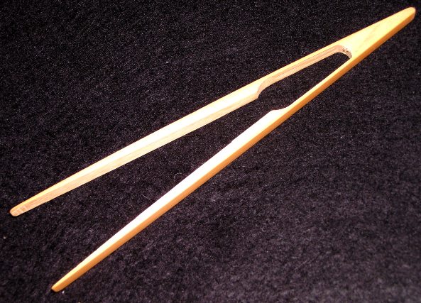 画像1: コオロギ用竹製ピンセットＳ
