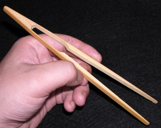 画像: コオロギ用竹製ピンセットＳ