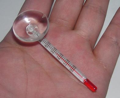 画像: 超小型ガラス管温度計